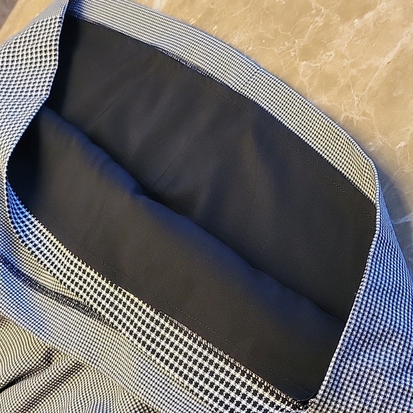 Club Monaco two-tone houndstooth plaid Benellie Skirt, Sz 10 - Picture 12 of 15